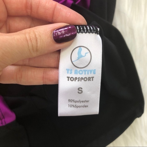 Topsport Maternity active top with built-in bra - Picture 3 of 6